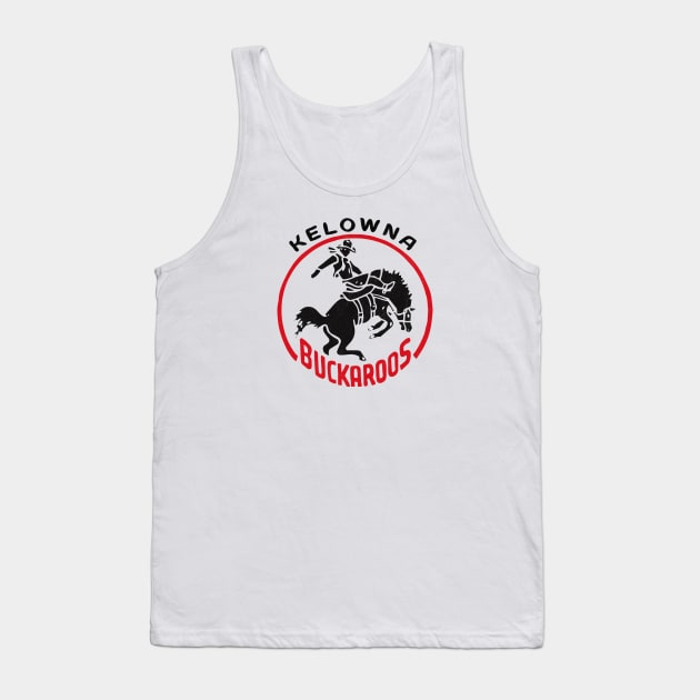 Defunct Kelowna Buckaroos Hockey Tank Top by LocalZonly